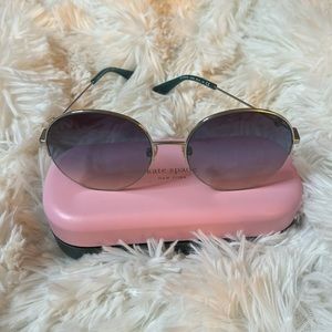 Silver Kate Spade Sunglasses